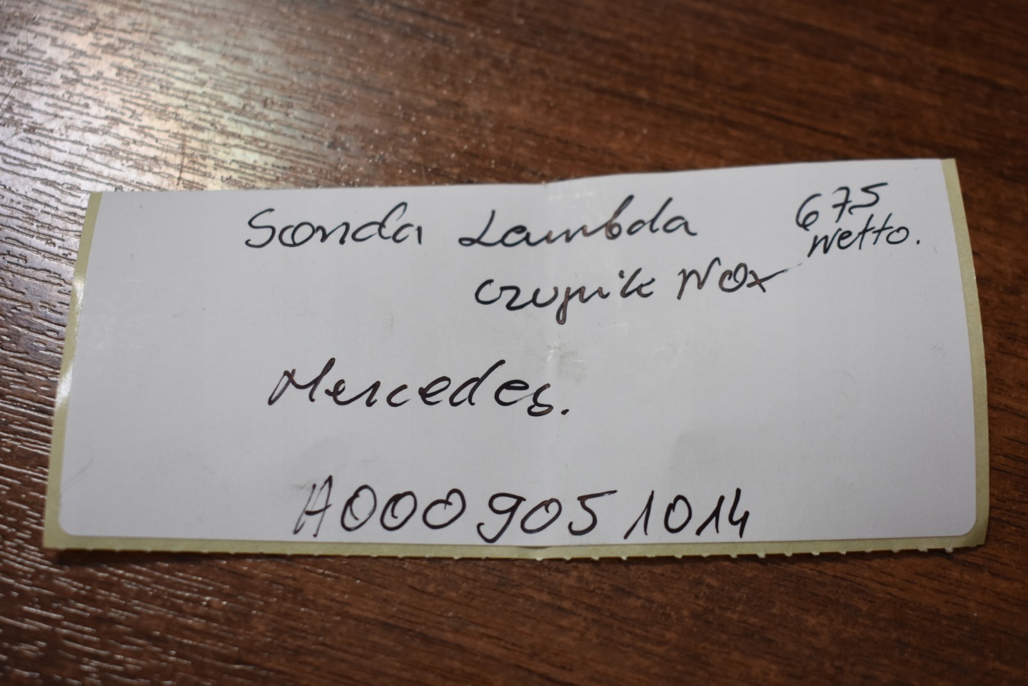IDEALNA SONDA LAMBDA SNÍMAČ NOX MERCEDES 1
