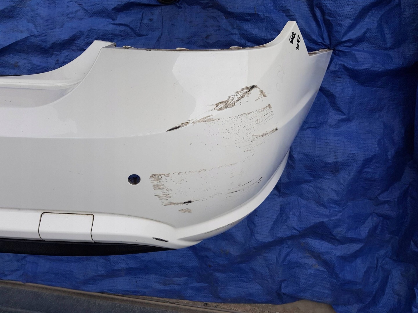 bumper rear part rear MERCEDES W207 AMG