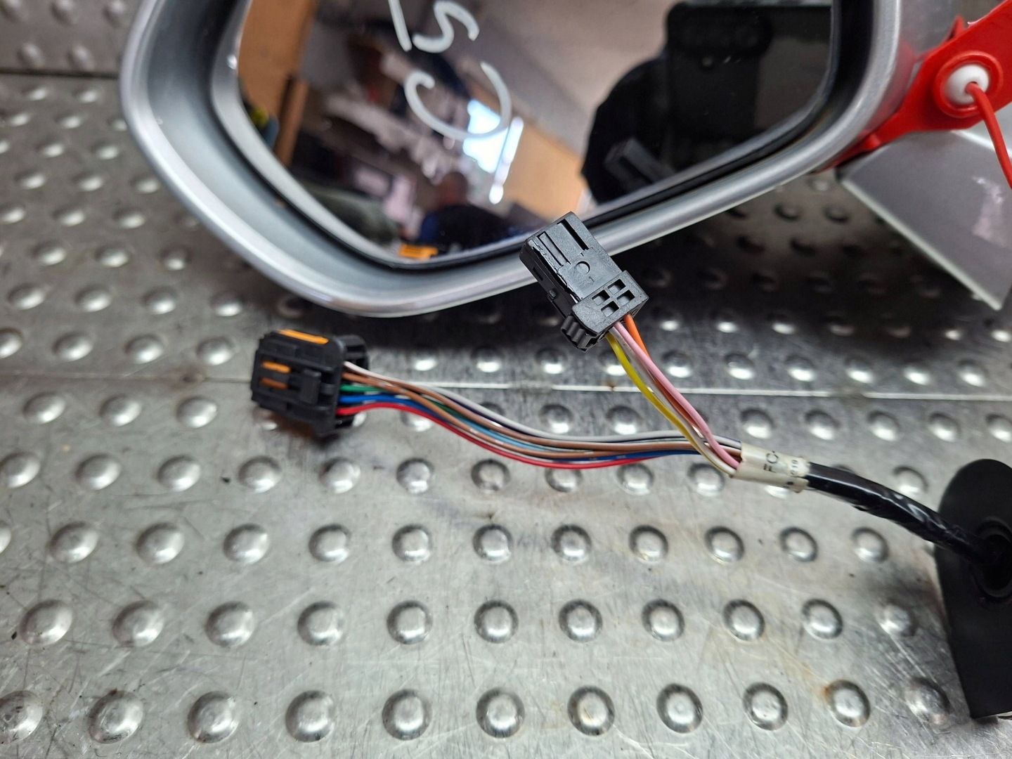 mirror exterior left 12 PIN CITROEN C5 III X7 2007