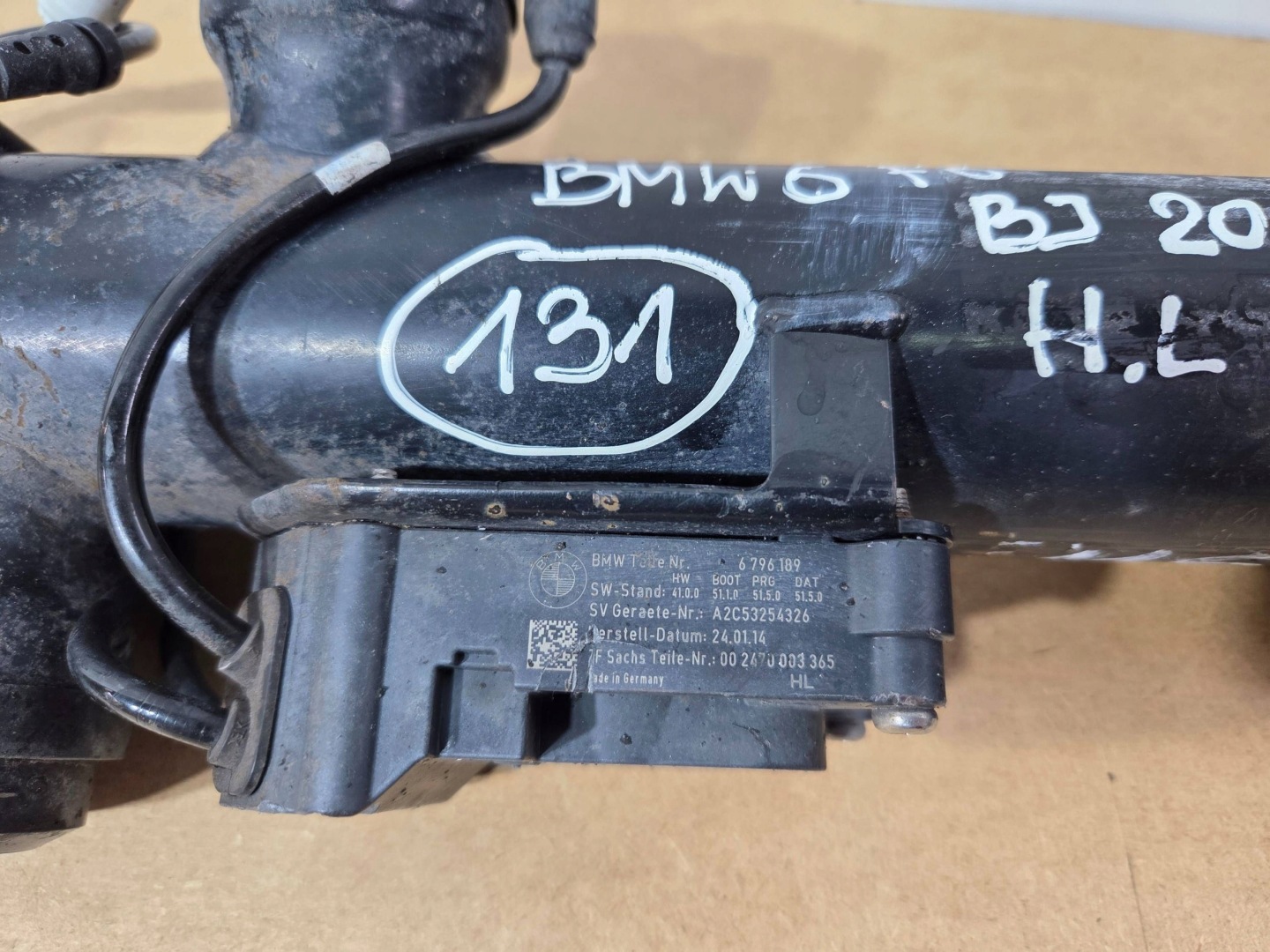 BMW 6 F06 Gran coupe shock absorber rear left 6796189 (131)
