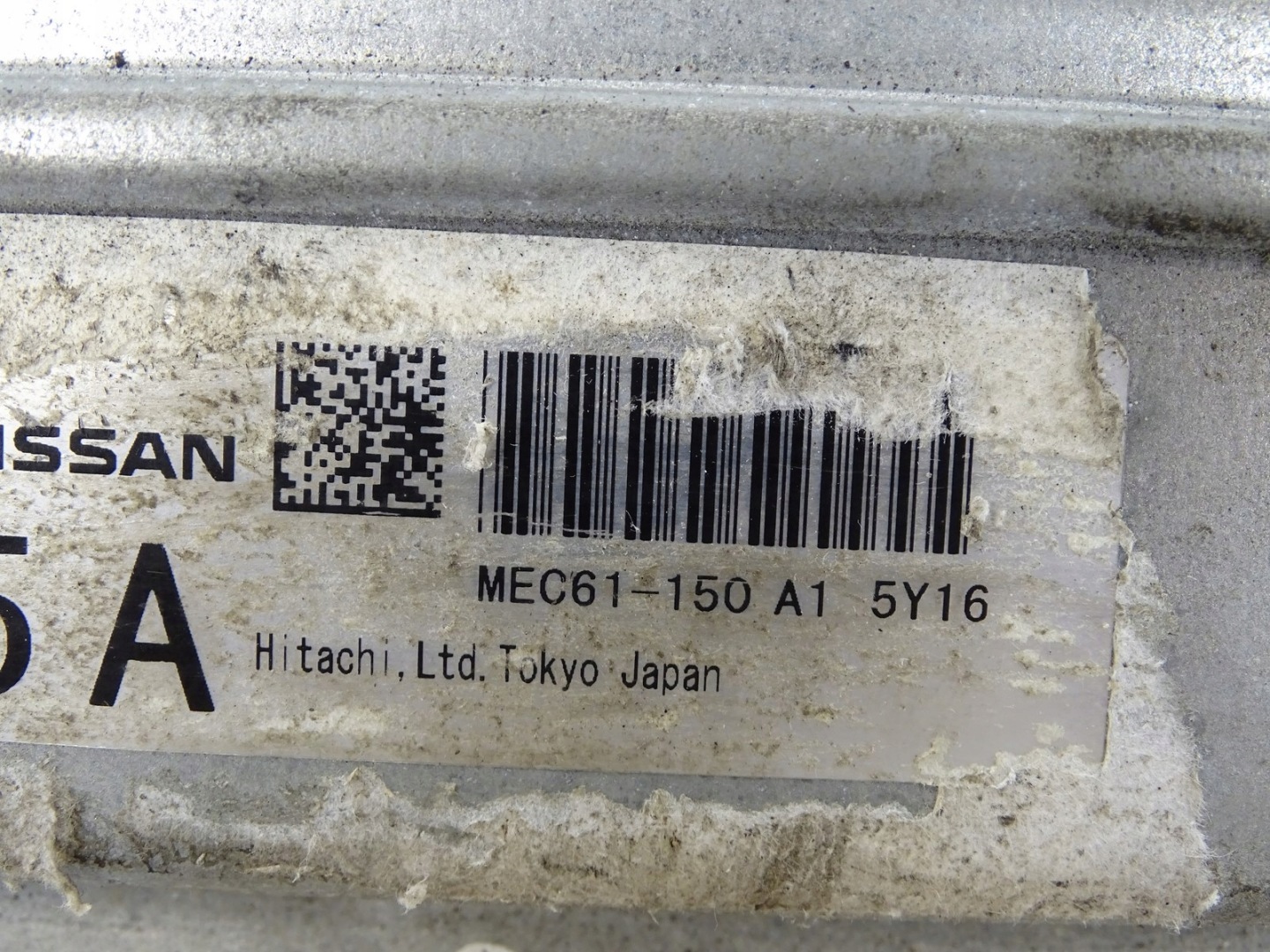 computer control unit of the engine ECU NISSAN MEC61-150