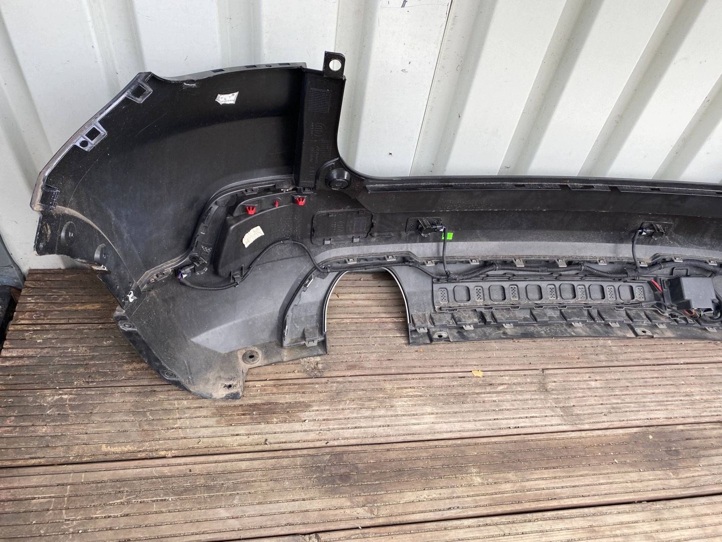 JEEP AVENGER complete bumper rear part rear PDC module black