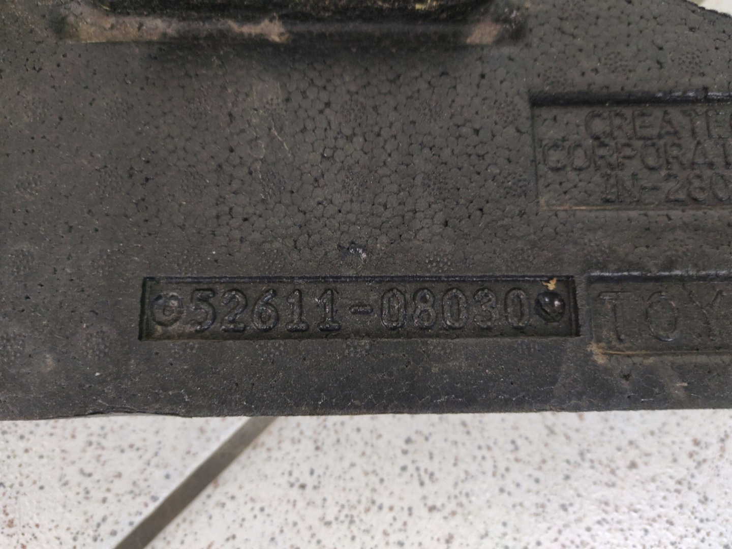 Absorber Paraurti Toyota Sienna 3 XL30 2011 52611-08030