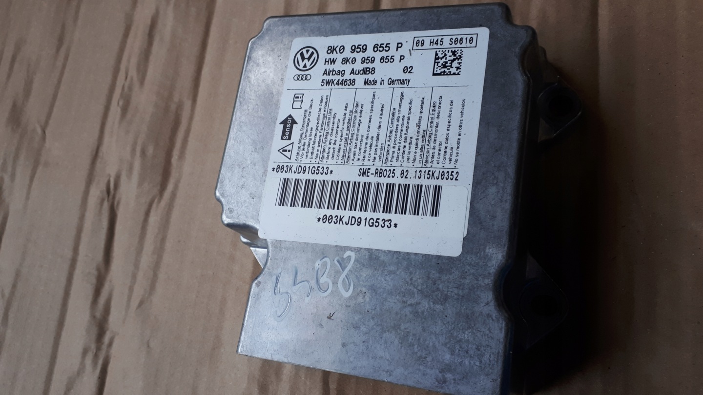 S4 B8 LIFT SENSOR modulo airbag 8K0959655P A4 B8 S5