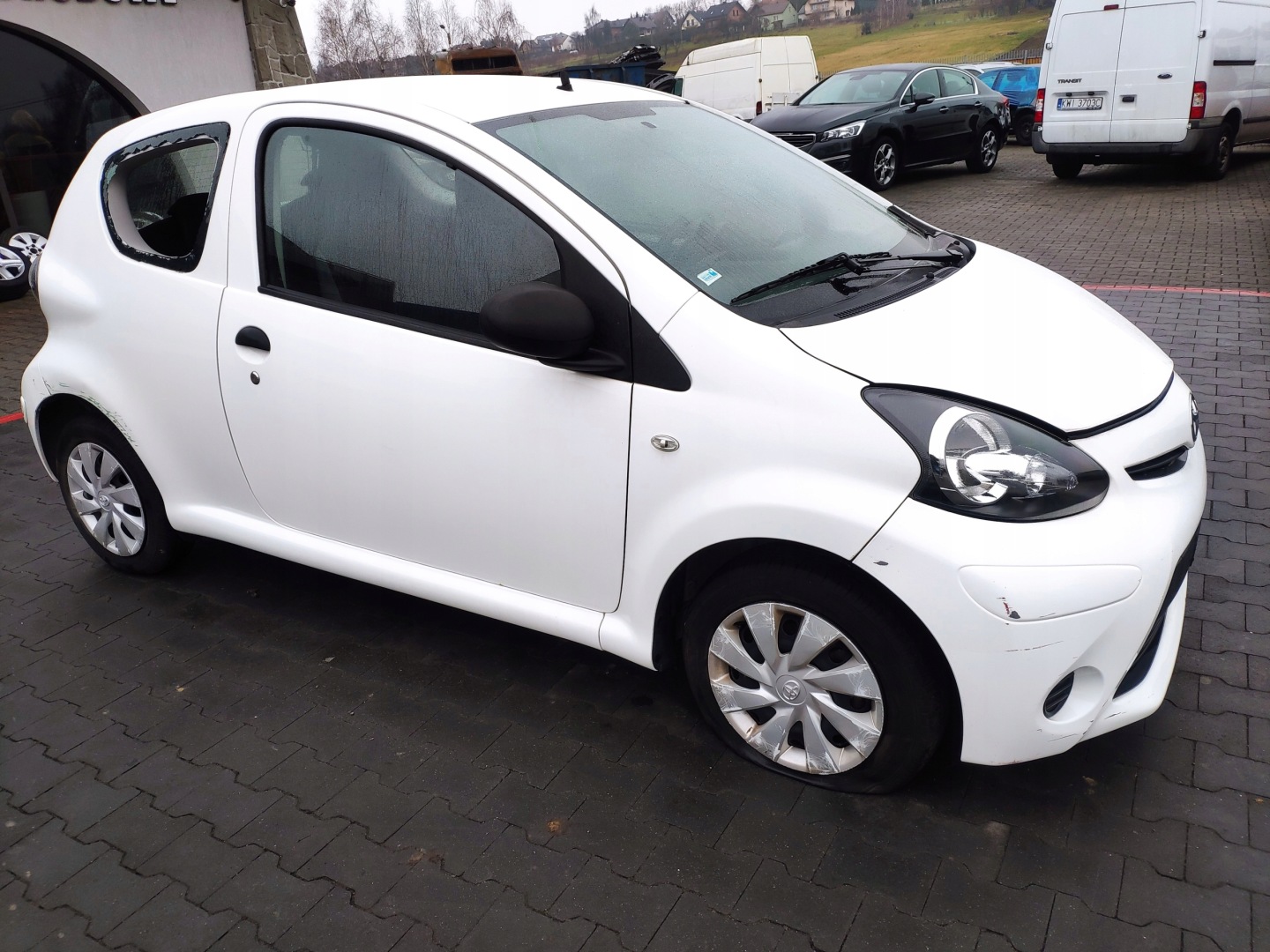 AYGO C1 107 und Tür rechts 3D 068 2005-2014