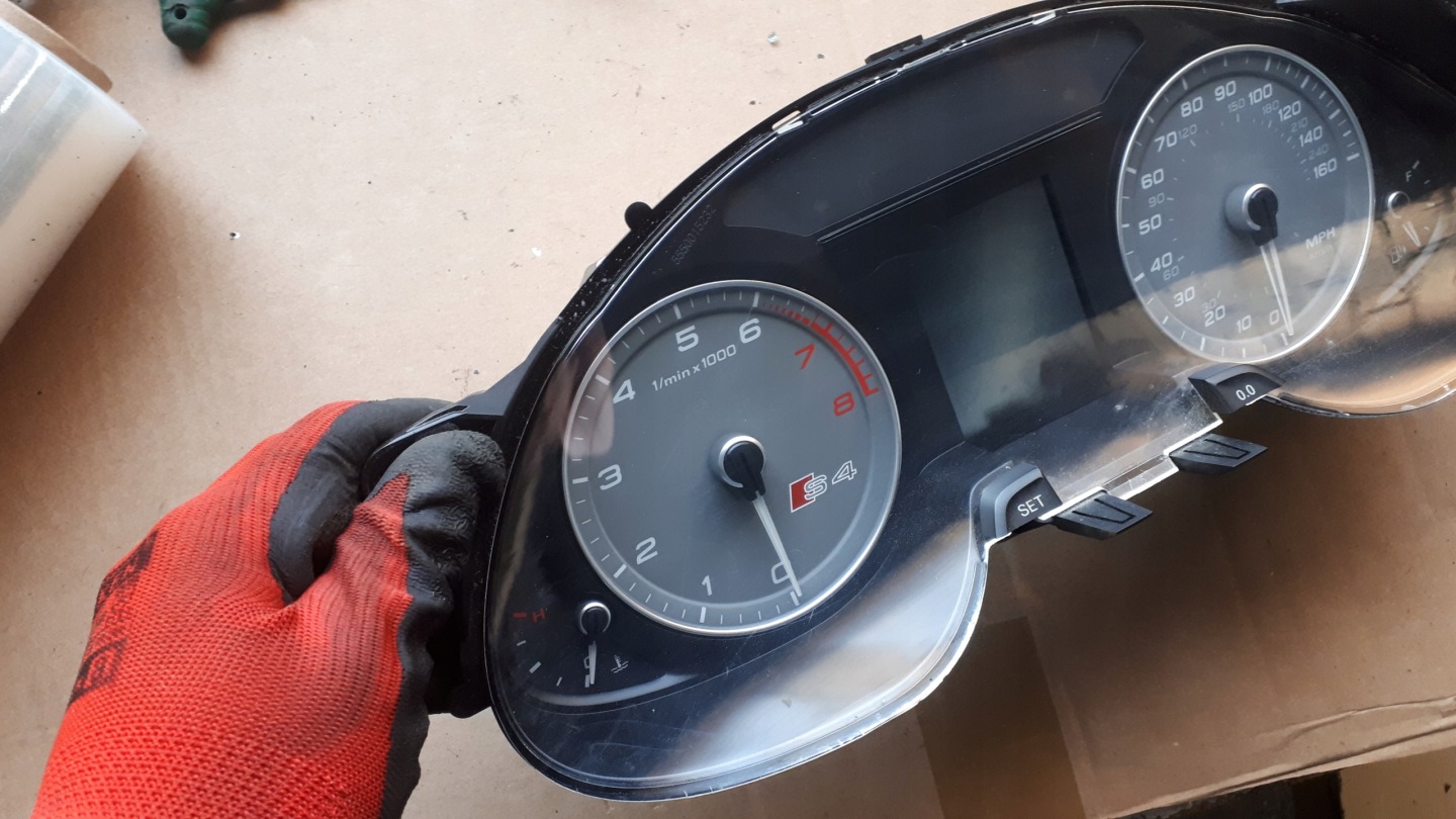 S4 B8 LIFT dials clock dials 3.0 TFSI petrol