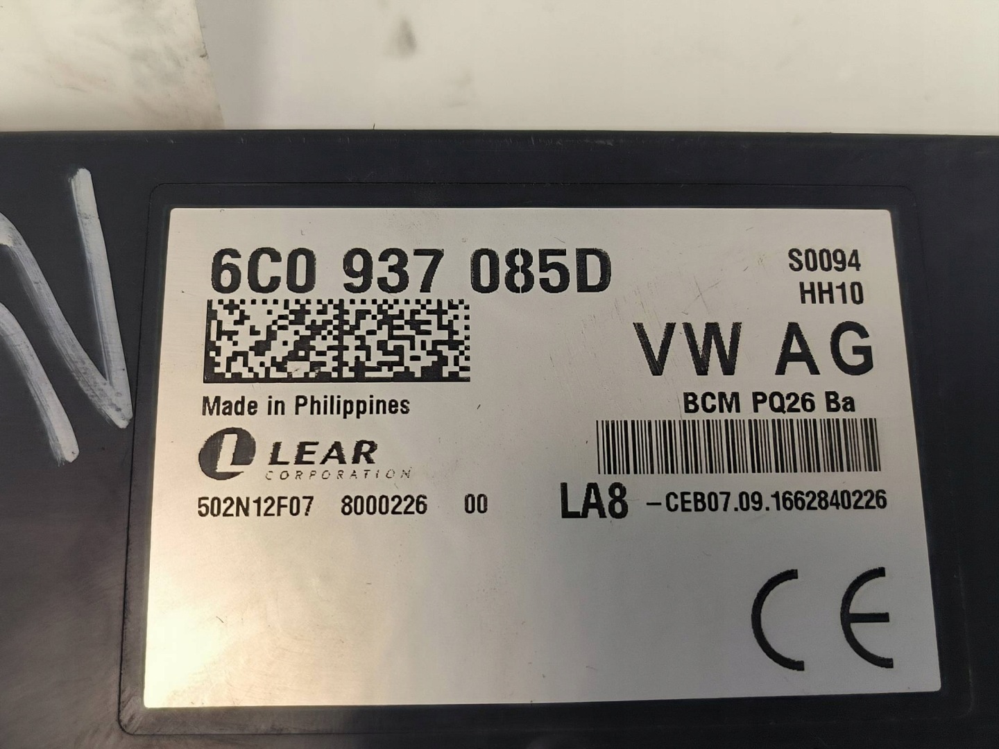 unité commande confort SKODA RAPID 2015r 6C0937085C