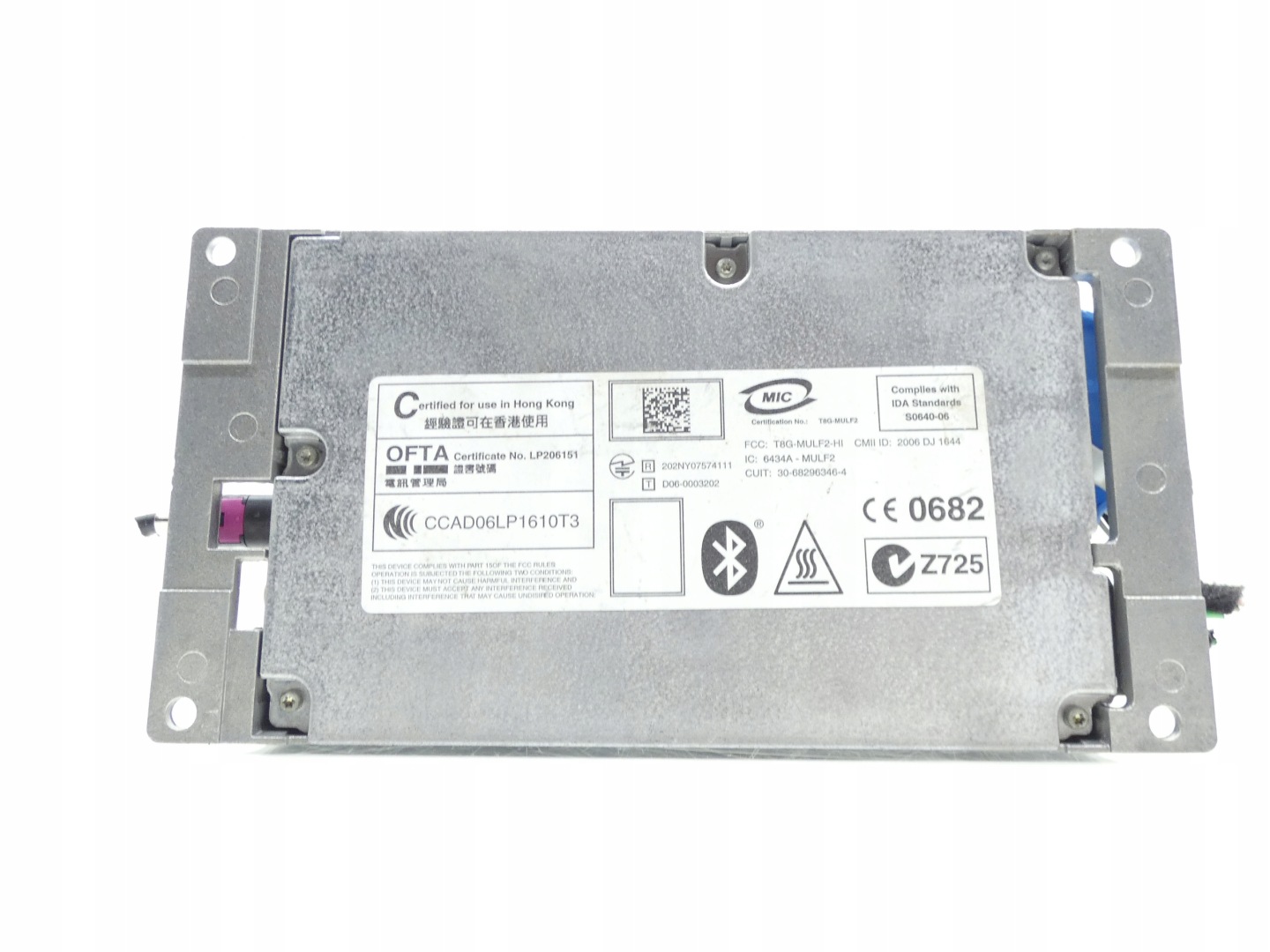 modul Bedienteil BLUETOOTH BMW Z4 E89 E87 E90 9207360