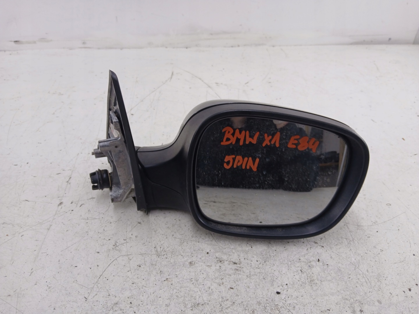 BMW X1 E84 mirror right SCHAWRZ II 668 5 PIN
