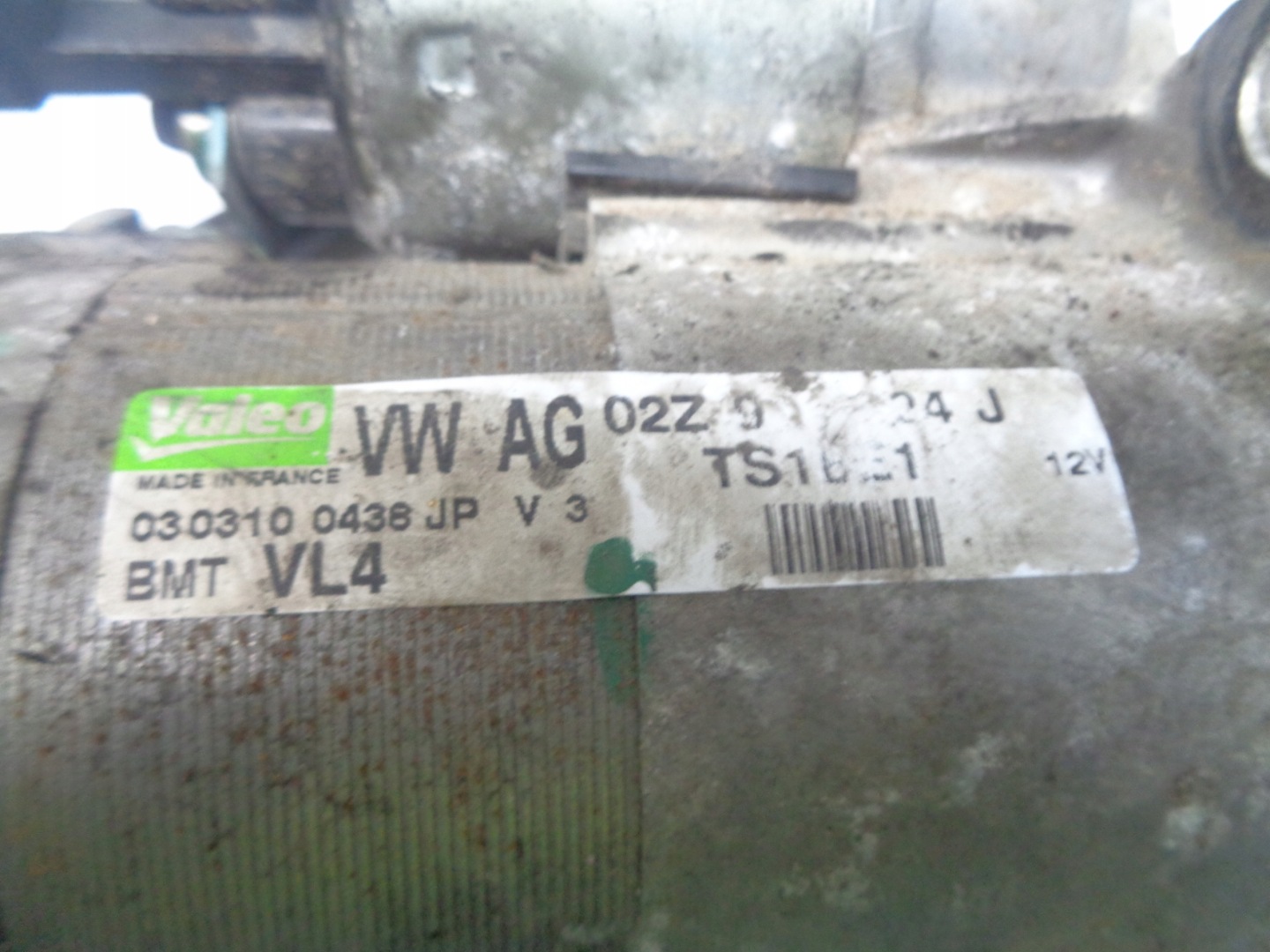 VW SEAT SKODA 1.9TDI starter 02Z911024J