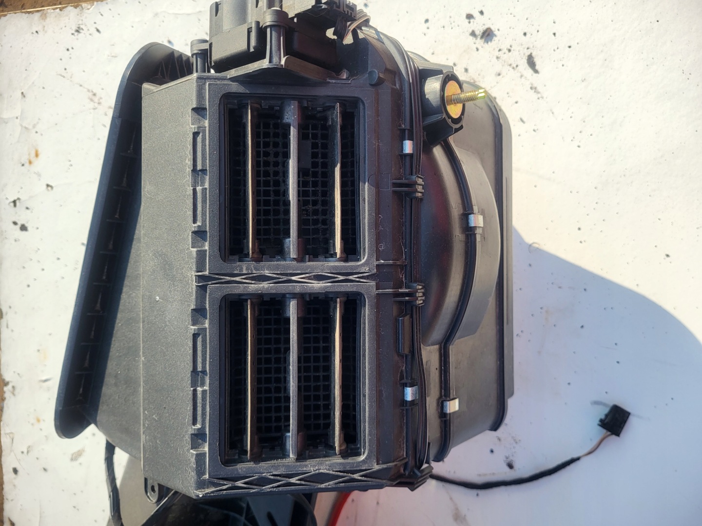 heater MERCEDES W211 before LIFT EUROPA