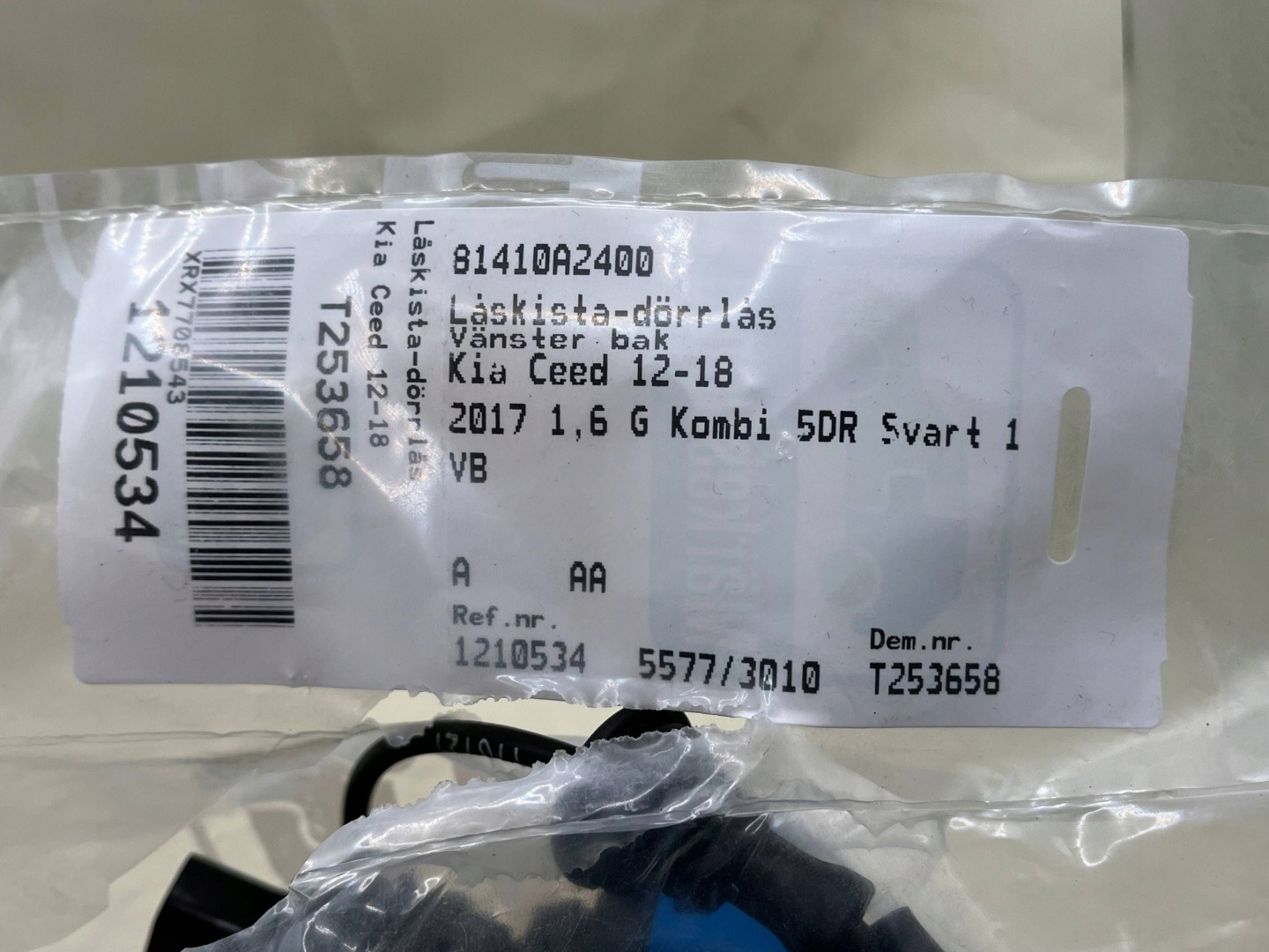 Schloß Tür tylnych KIA Ceed 81410A2400 !J