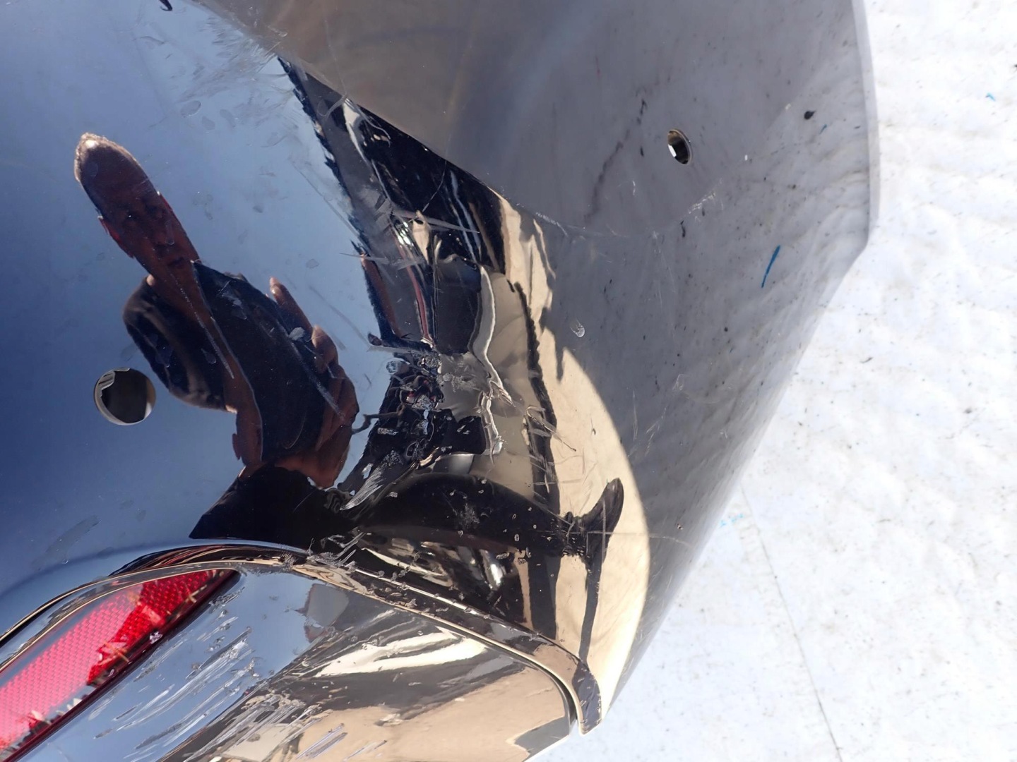 BMW 5 G31 KOMBI m-packet 17-20 bumper rear part PDC