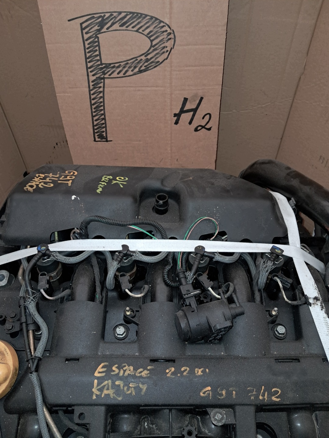 engine complete 2.2 DCI G9T702 / G9T742 RENAULT ESPACE IV 4 SPRAWDZONY