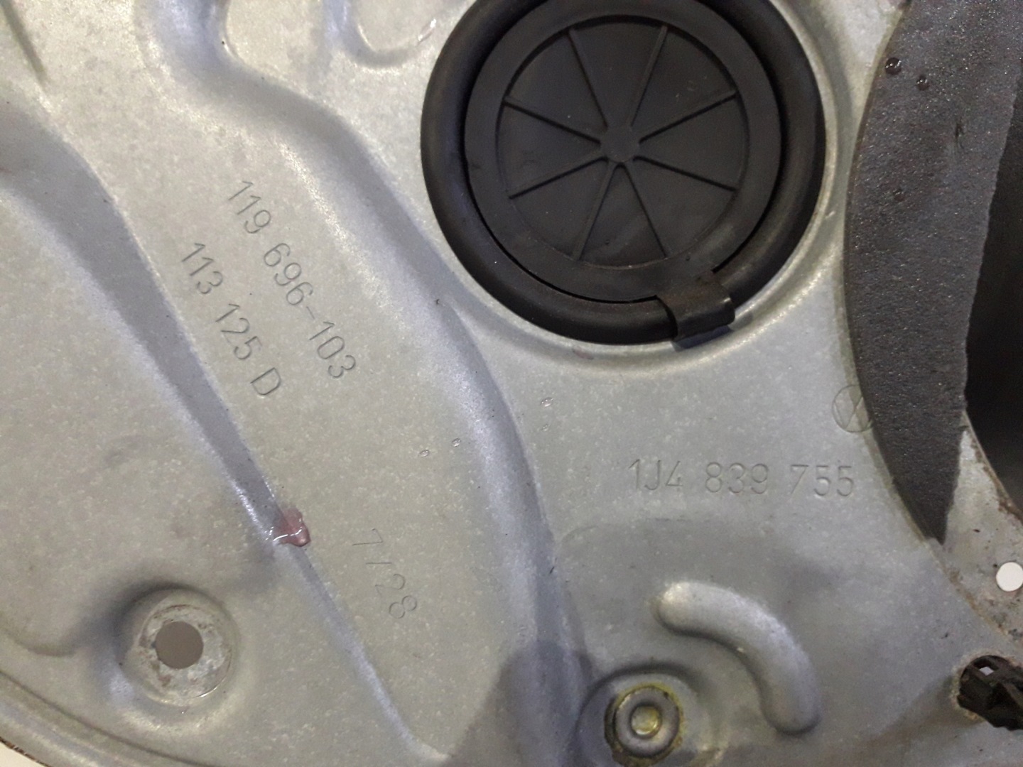 VW BORA Mécanisme Vitre Gauche Arrière