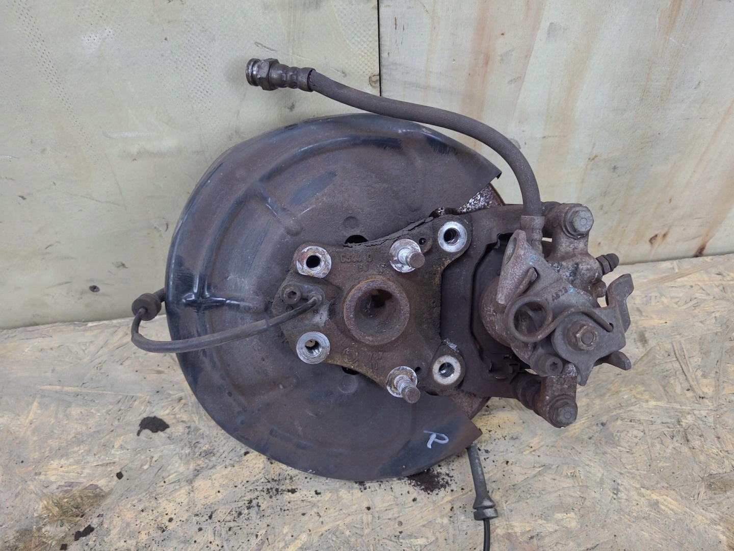 caliper brake rear part right side Fiat 500 2 2009
