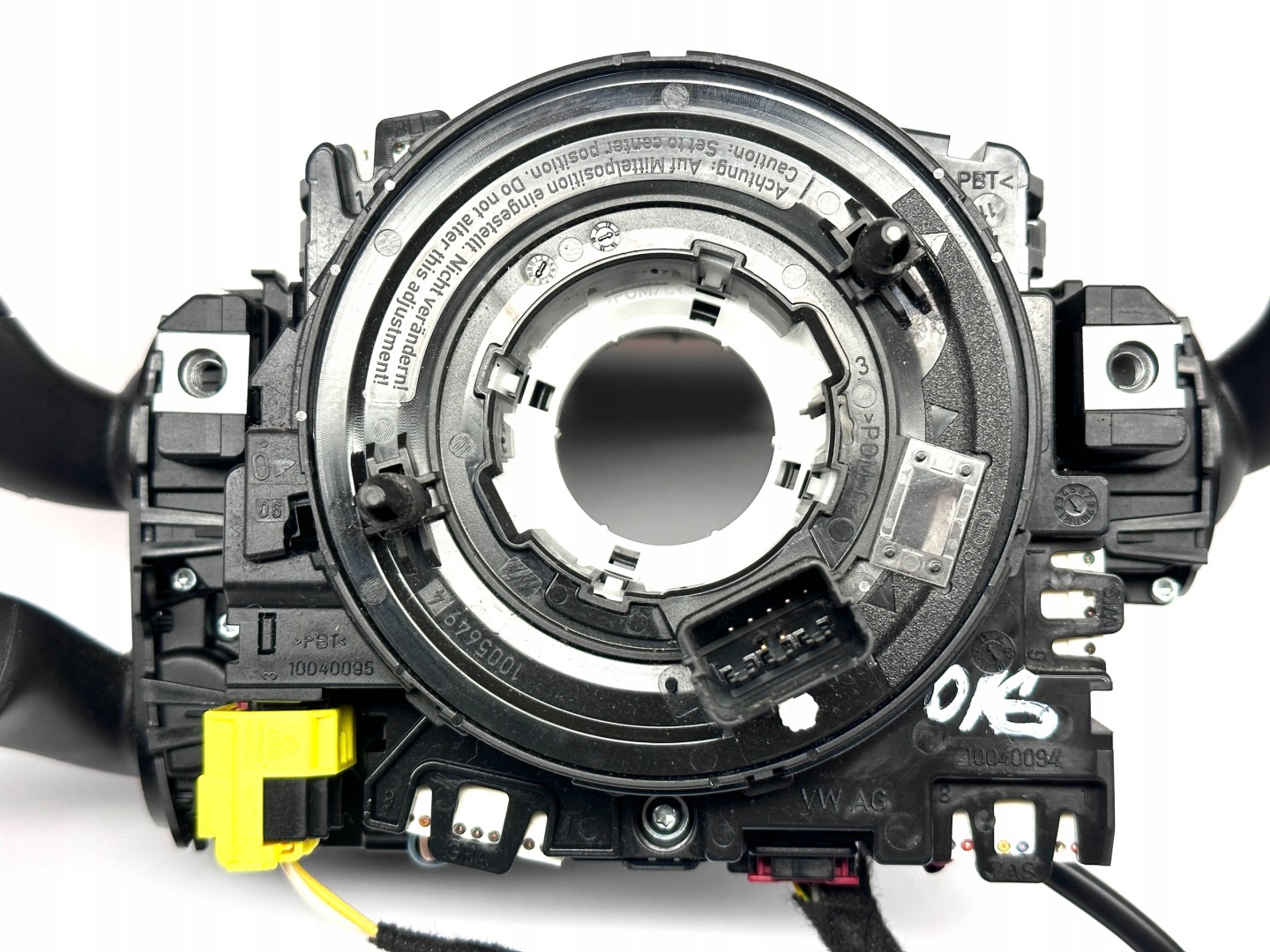 AUDI A3 8V steering wheel levers and controls ring control PAJAK 8V0953521BP 5Q0953549C