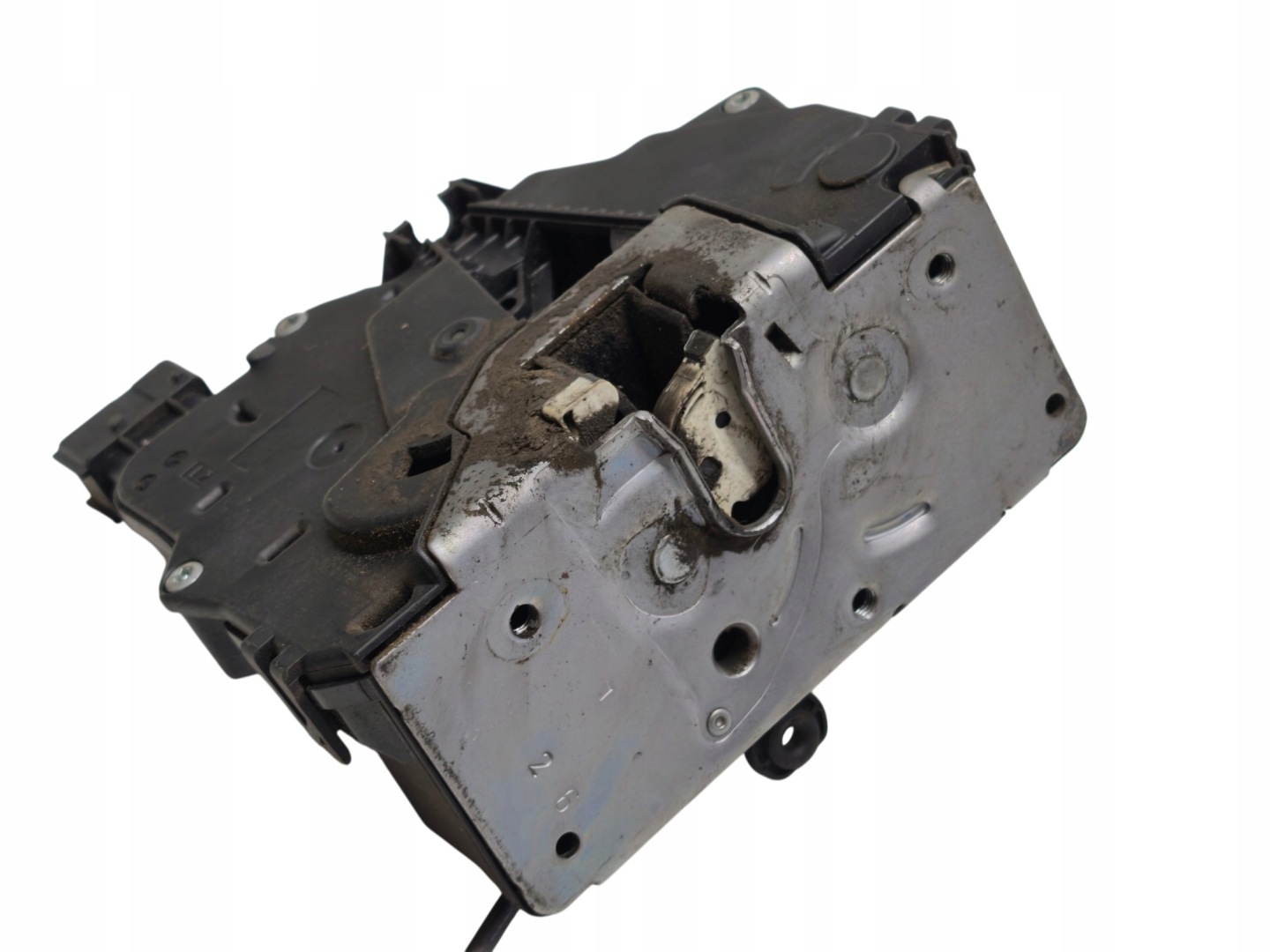 OPEL CORSA D IV lock door left front 6 PIN original 13258271