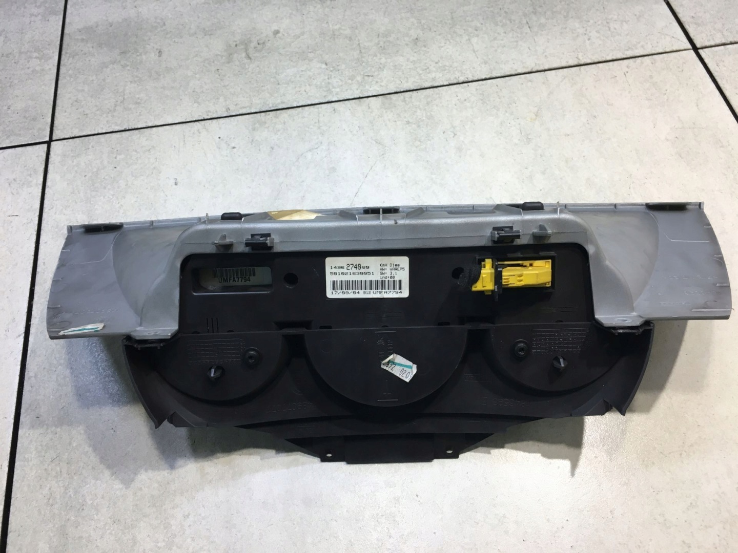 dials dials PEUGEOT 807 2.2 HDI 1496274080