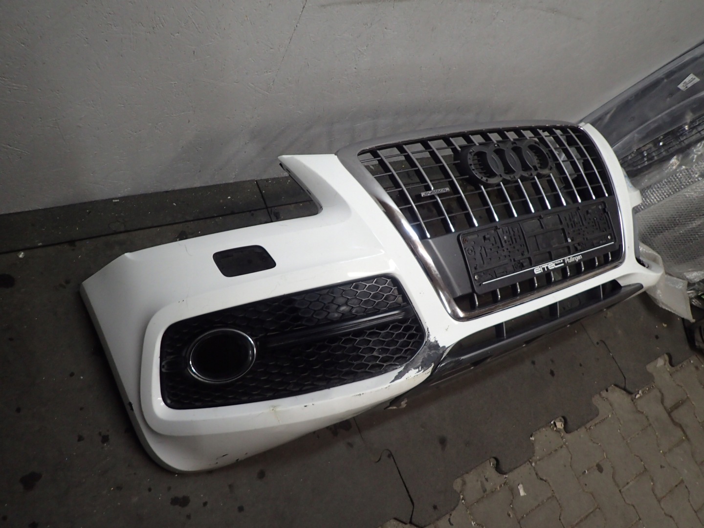 bumper front AUDI Q5 08-12 S LINE