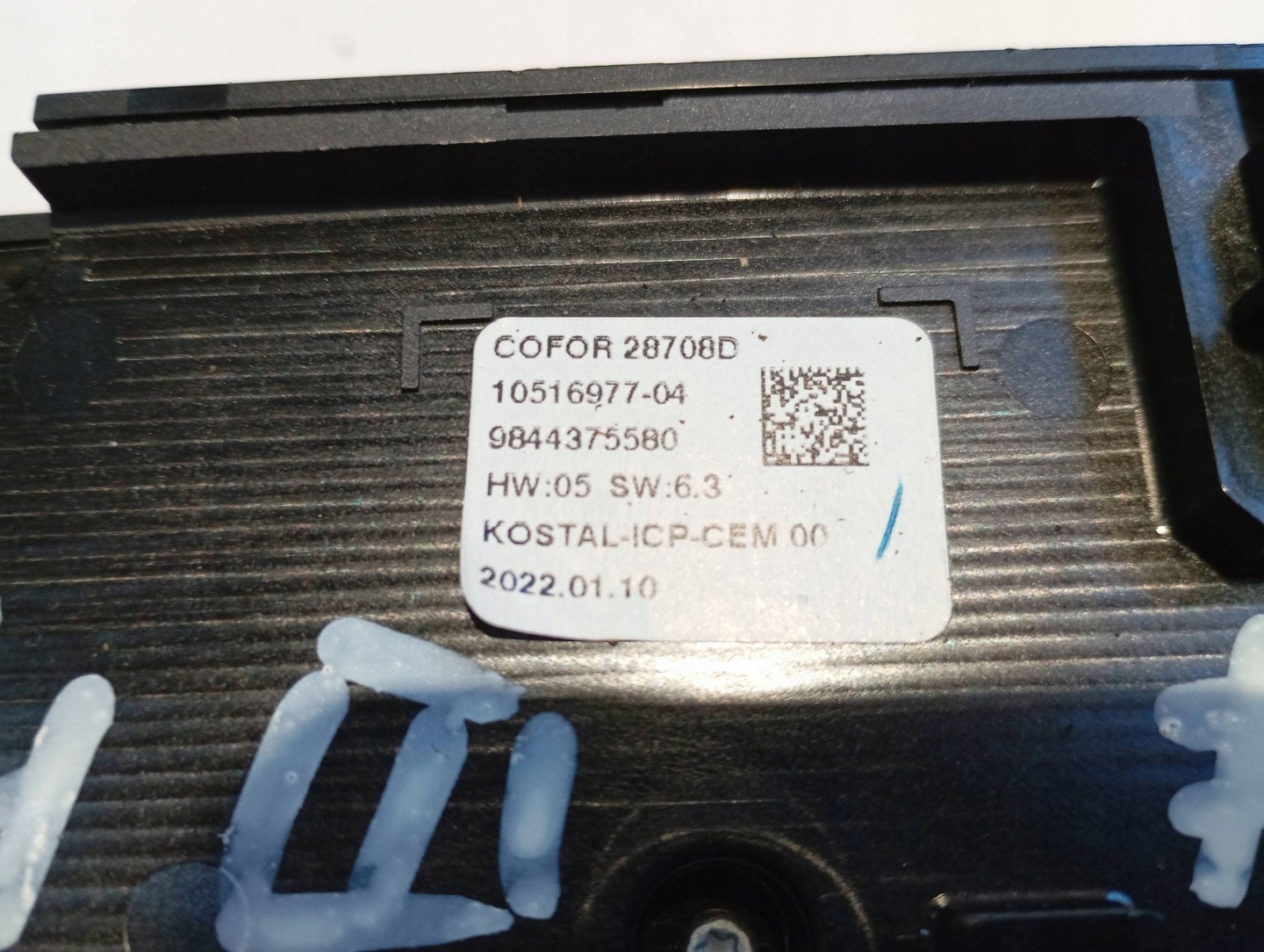 comandi clima CITROEN C4 III E-C4 9844375580