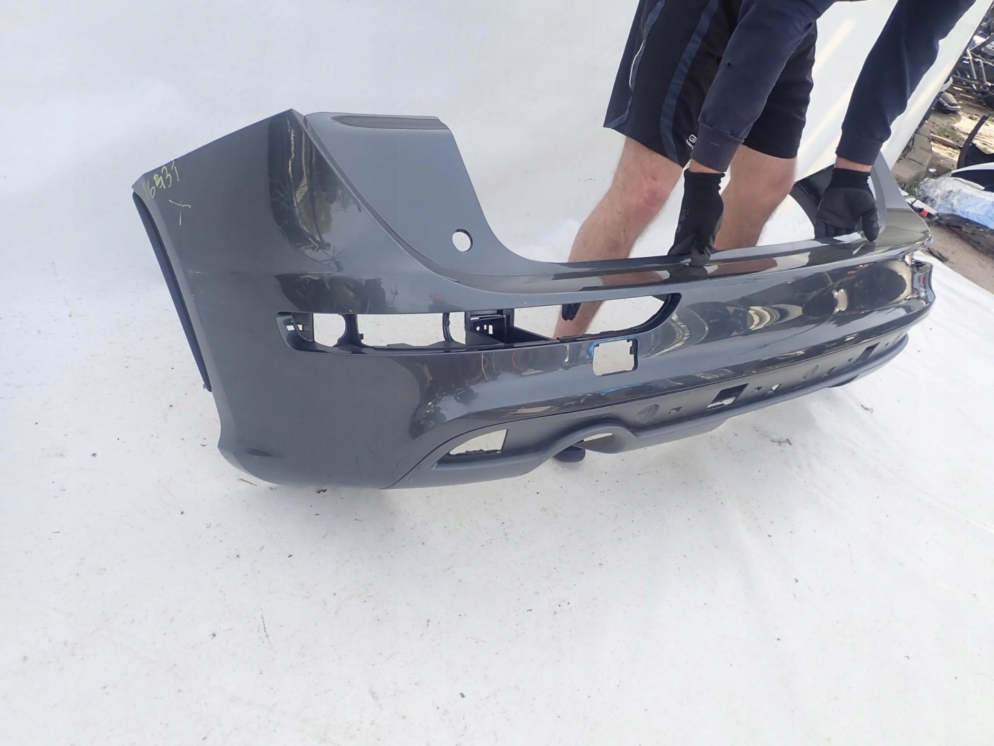 AUDI Q5 S-LINE 08-> bumper rear part rear