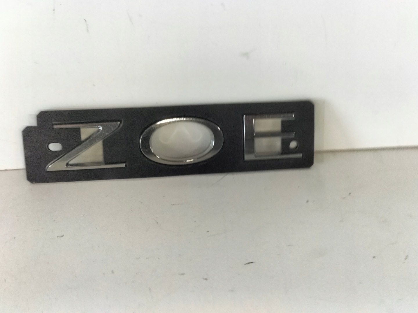 logo napis emblemat rear part RENAULT ZOE
