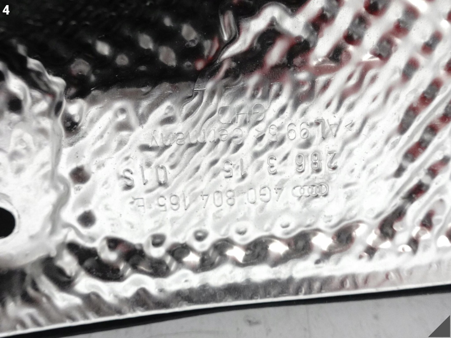 AUDI A7 S7 4G8 A6 S6 4G0 C7 10-18 cover partition wall under the window front