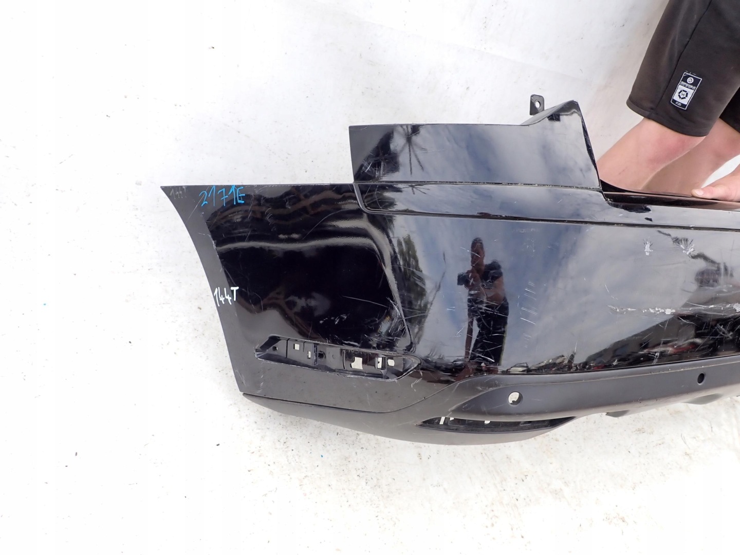 CITROEN C5 II X7 sedan 08- bumper rear part rear PDC