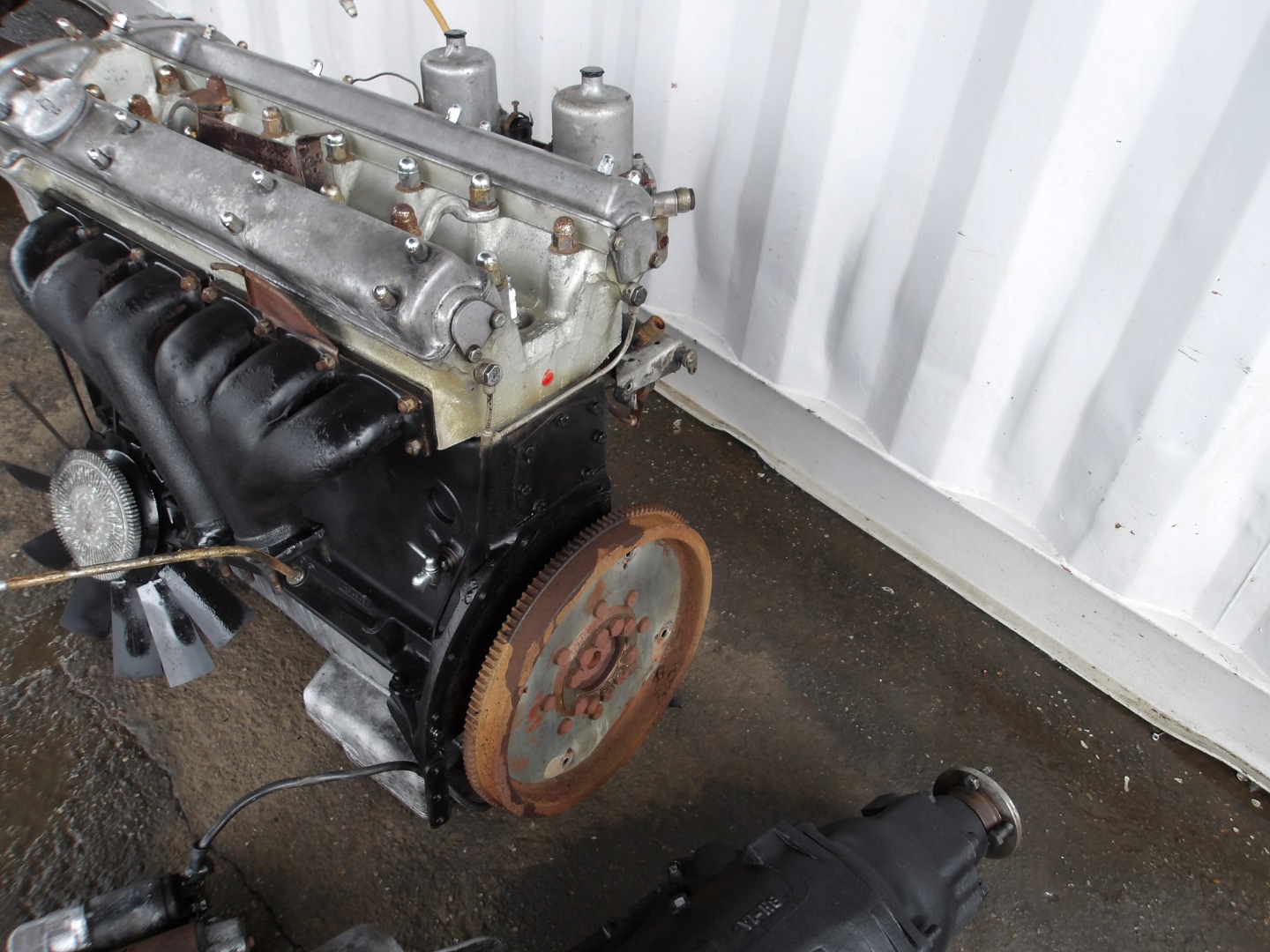 JAGUAR 420 1966- engine gearbox axle beam differential crank OE