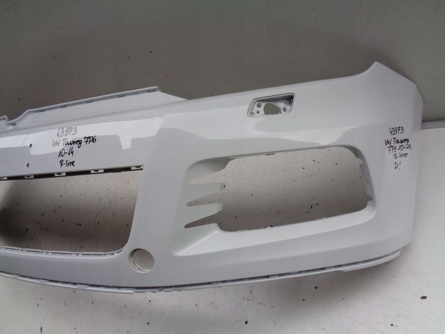 front bumper VW TOUAREG 7P6 10-14 R-LINE NR 43973