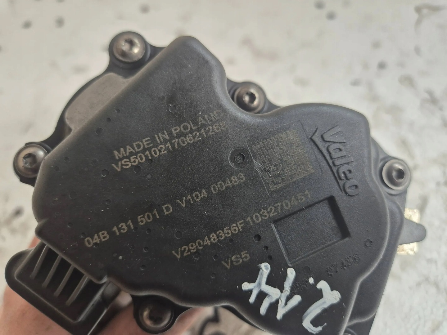 Valvola a farfalla 04B131501D Vw Polo VI 1.2 17