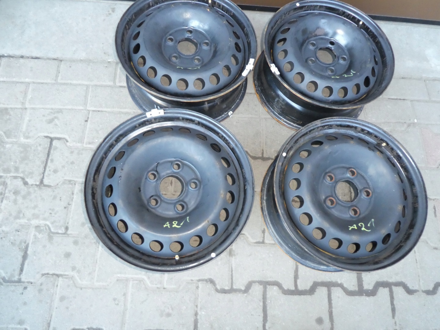 VW T5 CERCHI FERRO 7H0601027D 6.5JX16 ET51
