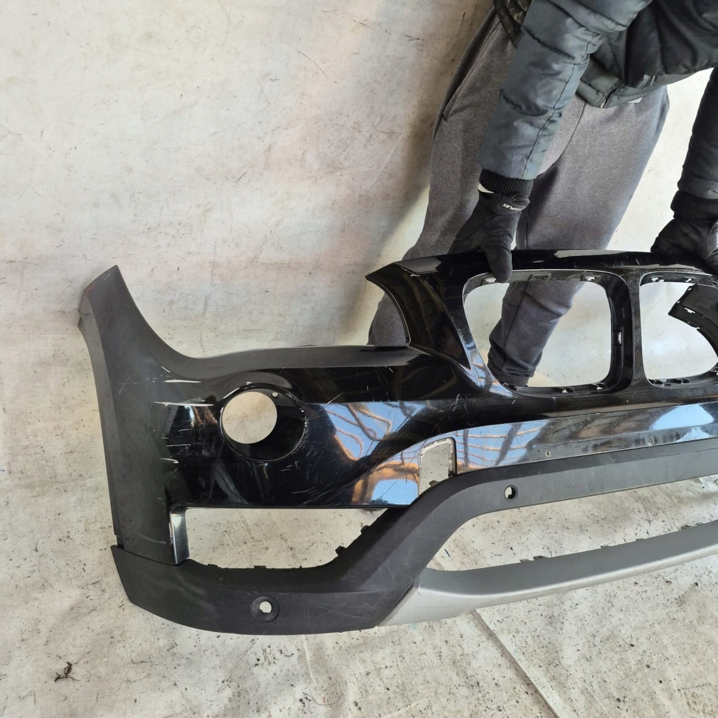 BMW X1 E84 LCI LIFT 12- bumper front front PDC 7303751