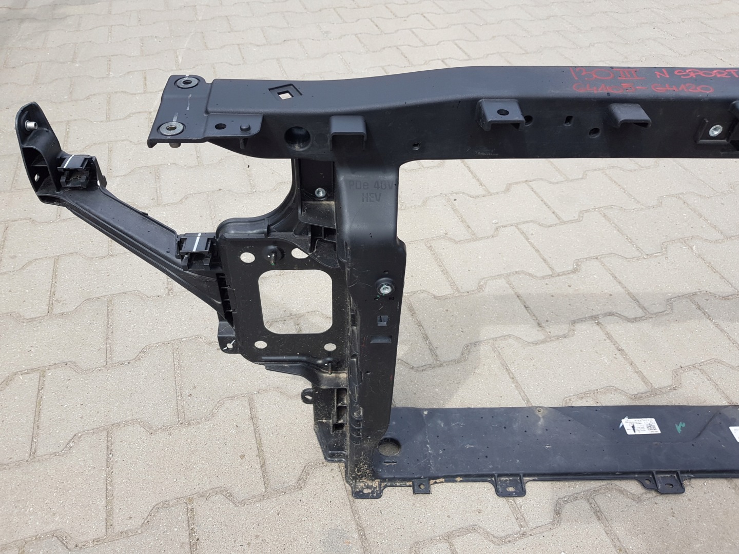 KIA CEED III pillar iron support panel for radiators 2018