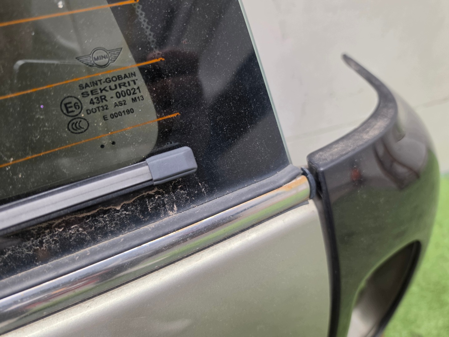 MINI R55 door trunk door boot KOMPLET colour A60