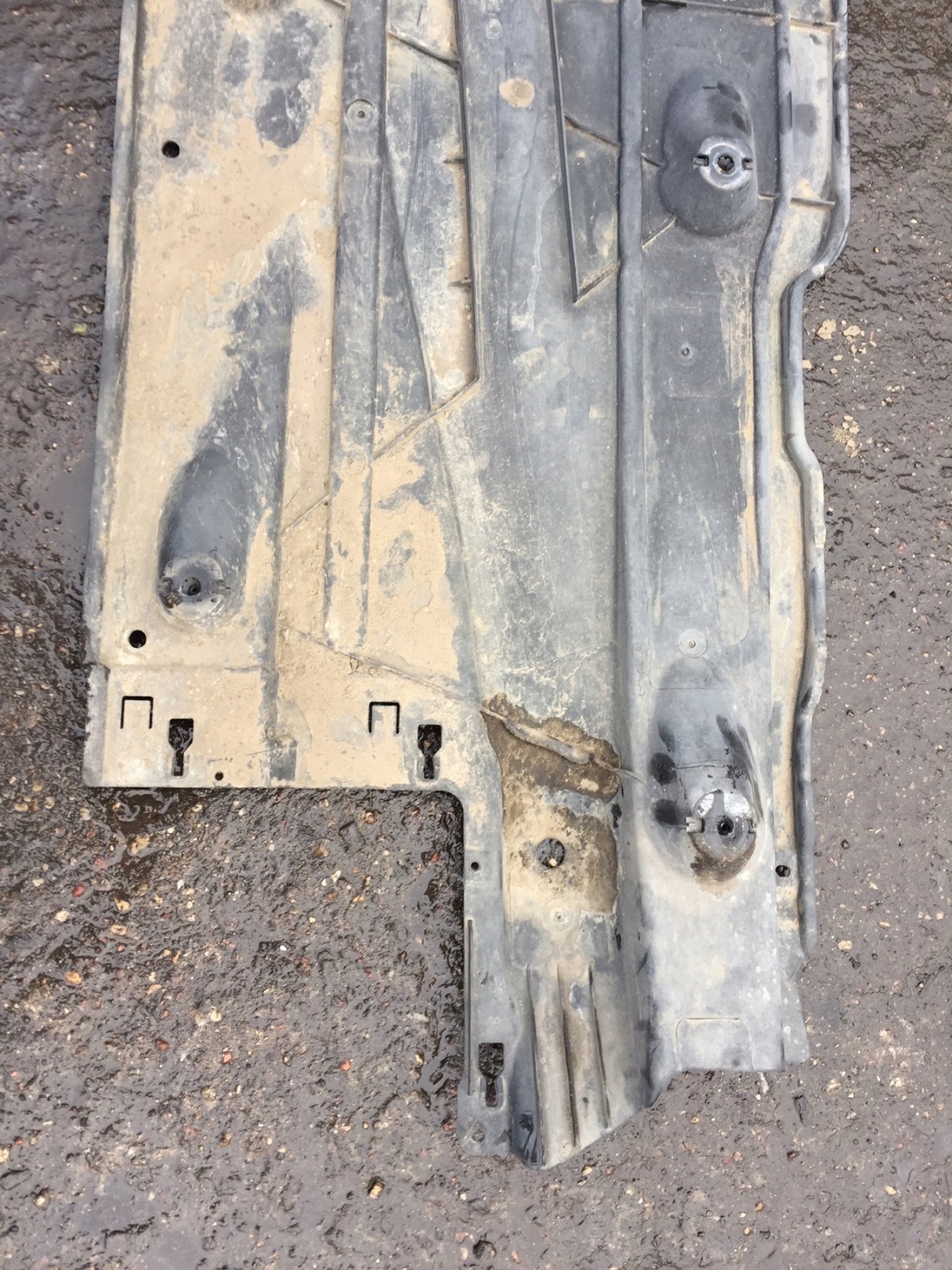 AUDI A3 8V Blende Abdeckung abdeckung des Bodens Unterfahrschutz rechts