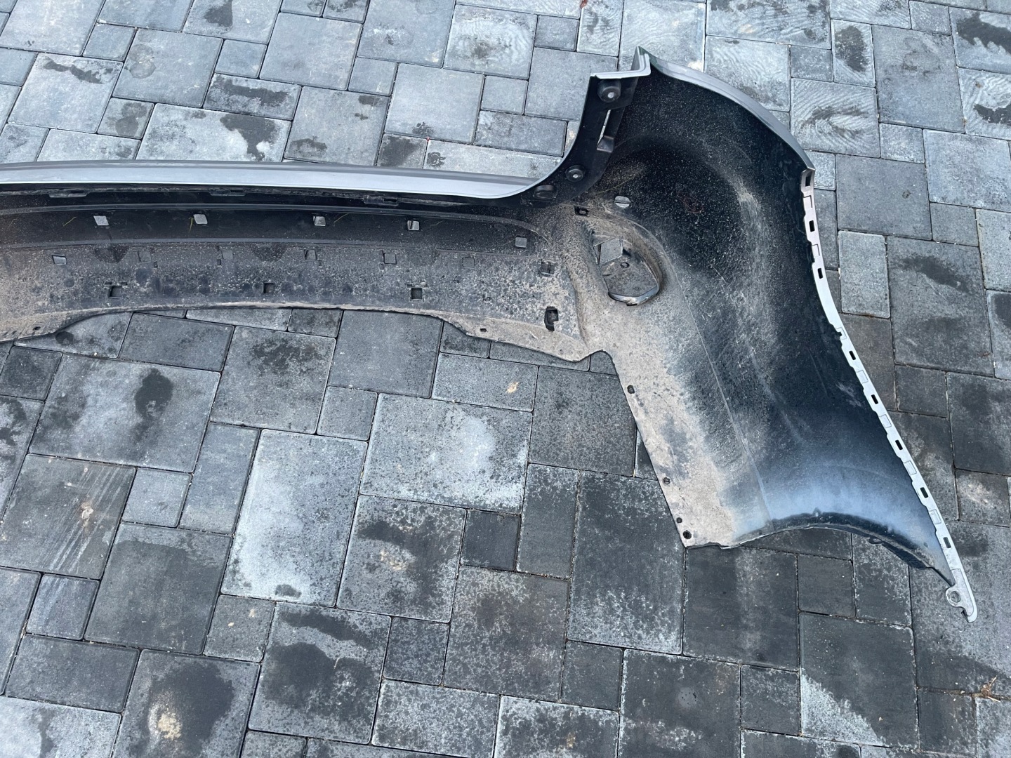 bumper rear part rear MITSUBISHI OUTLANDER 3 15- LIFT