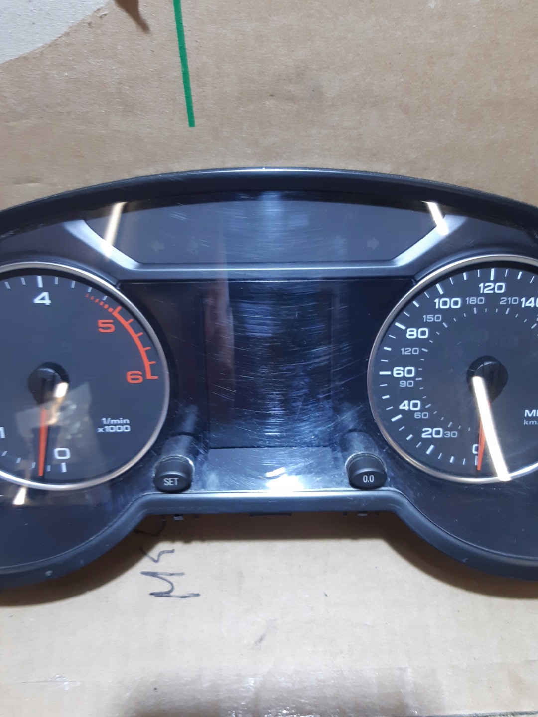 AUDI Q5 8R 2.0 TDI dials dials USA 8R0920980P