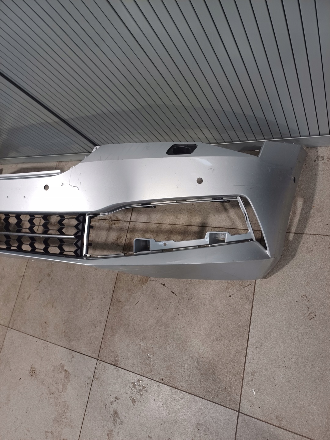 bumper front front SKODA SUPERB 3 III LIFT 19R- 3V0807221F 6 X PDC