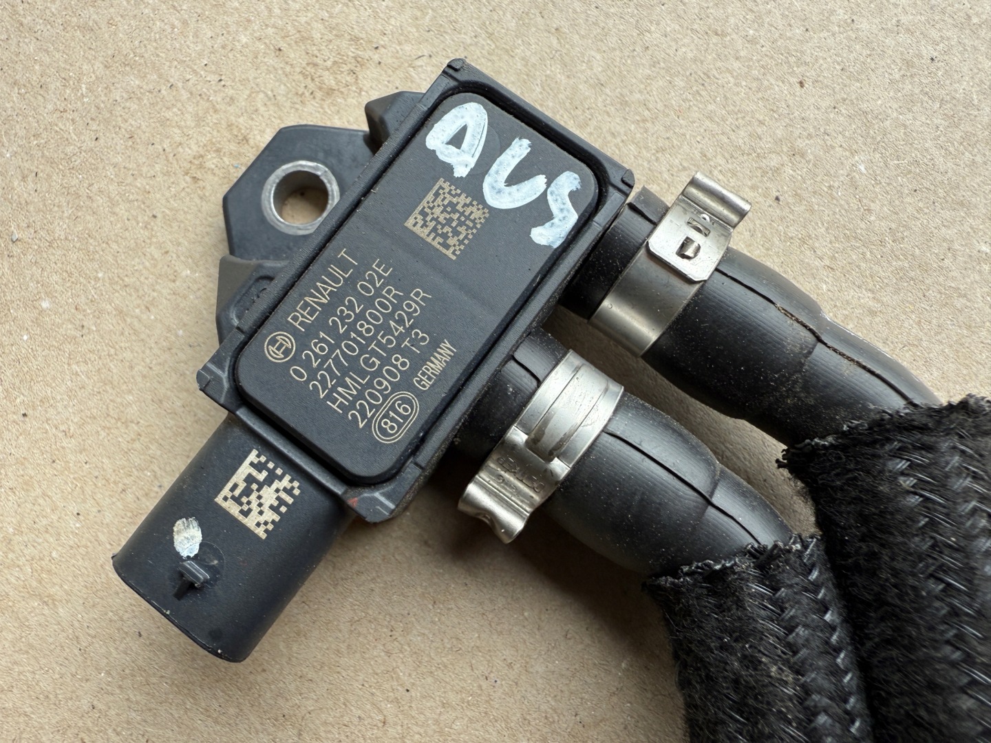 RENAULT AUSTRAL 1.2 E-TECH Abgasdruck sensor 026123202E