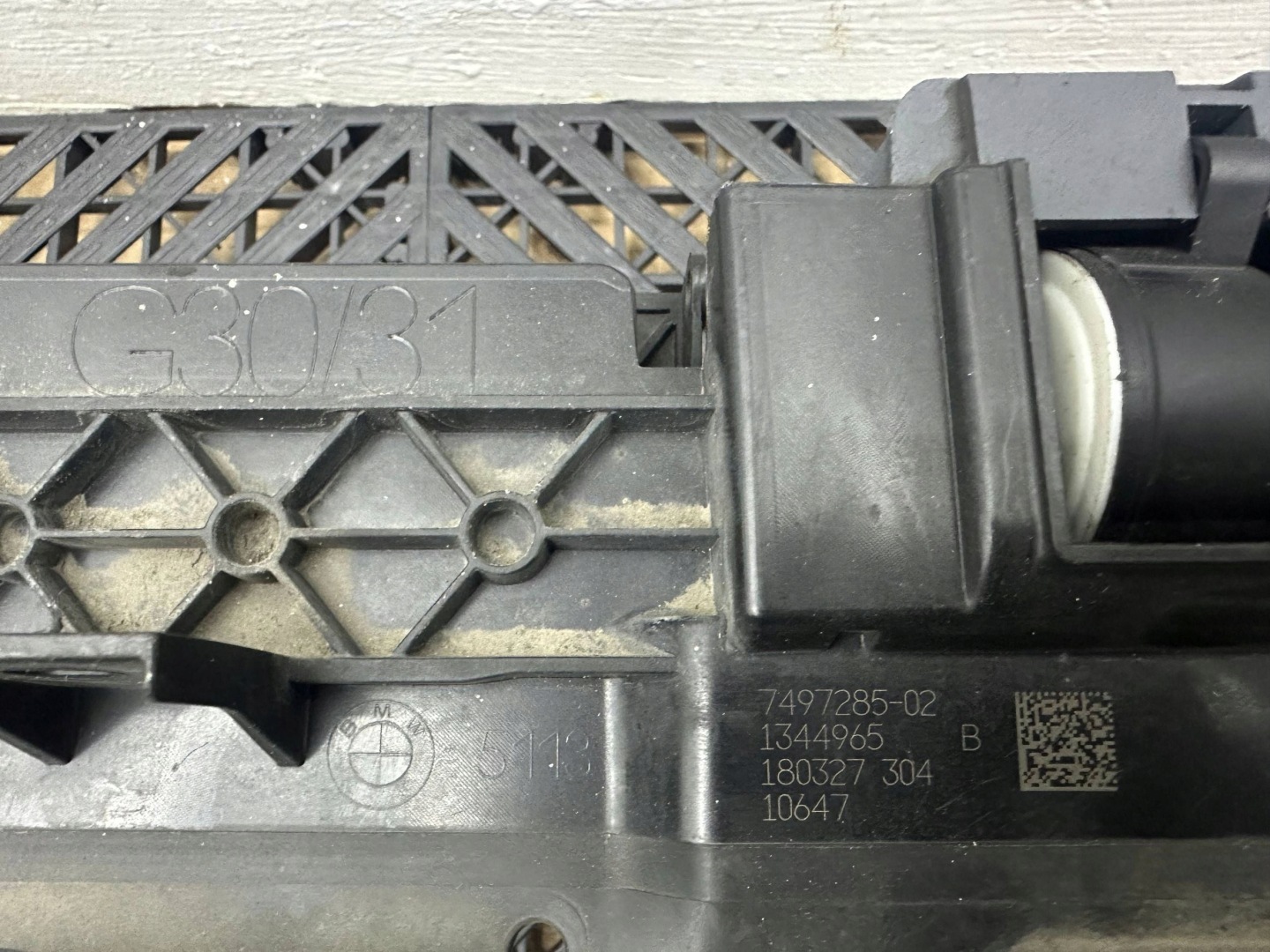 pipe intake BMW 5 G30 G31 7497285