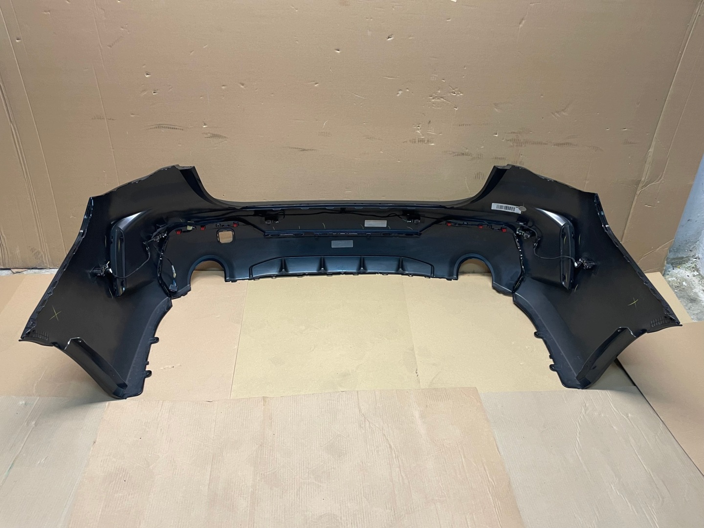 bumper rear part 6 X PDC complete BMW 4 G22 G23 m-packet colour 475