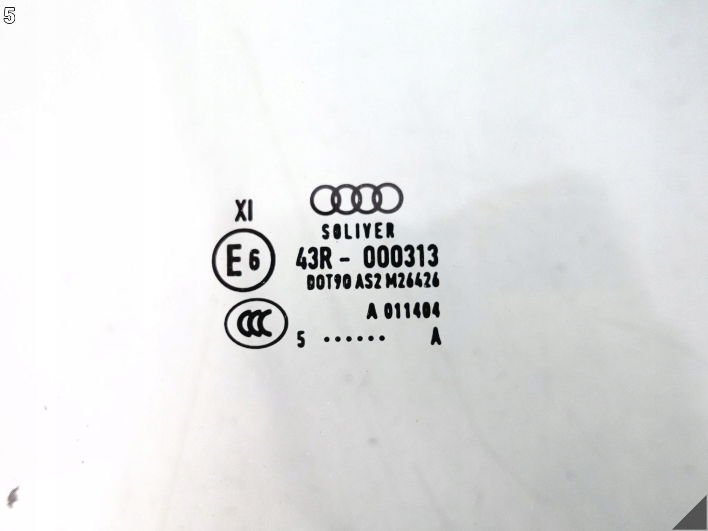 AUDI A7 S7 RS7 4G8 C7 14-18 LIFT window side PODWOJNA door right front