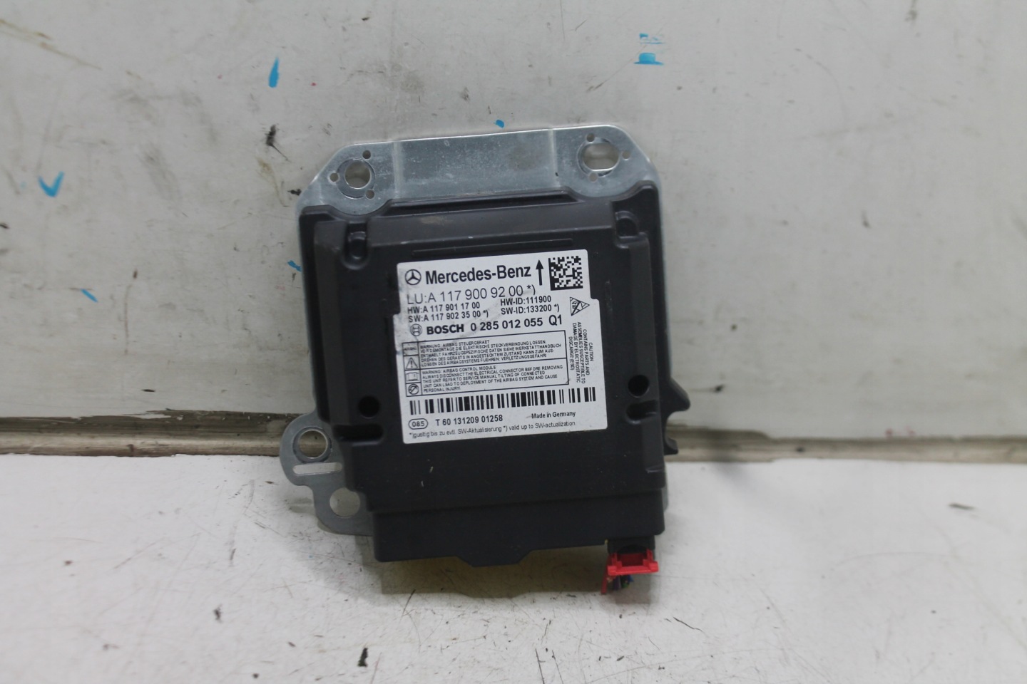 modulo SENSOR airbag A1179009200 MERCEDES A-KLASA W176 12-18