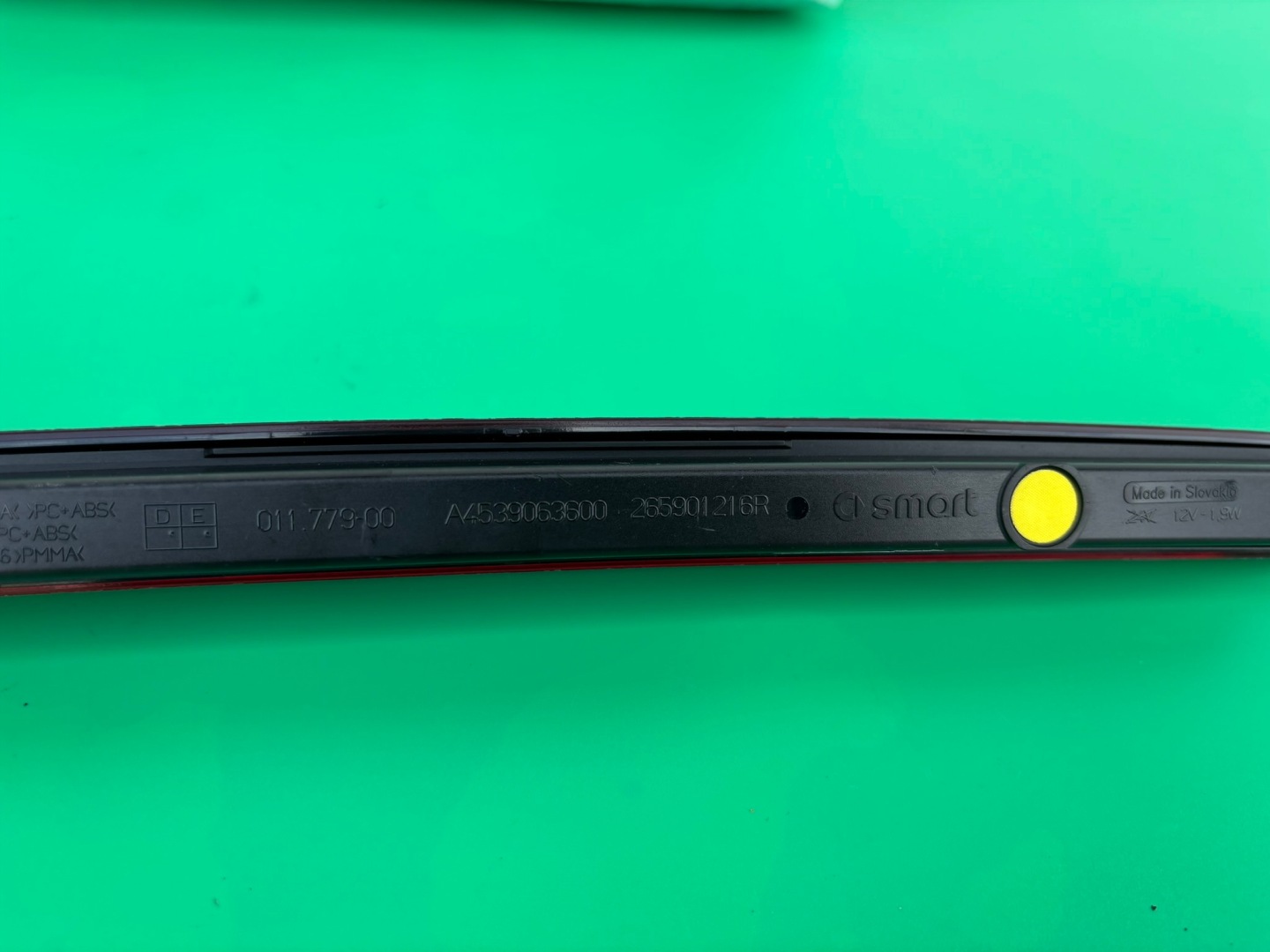 light STOP light STOPU LED SMART FORTWO W453 A4539063600 PAK3/213