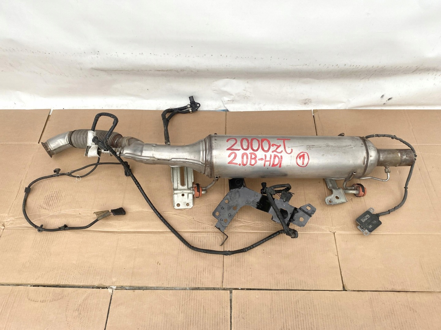 BOXER JUMPER 2.0 B-HDI 16- filter CZASTEK STALYCH DPF complete