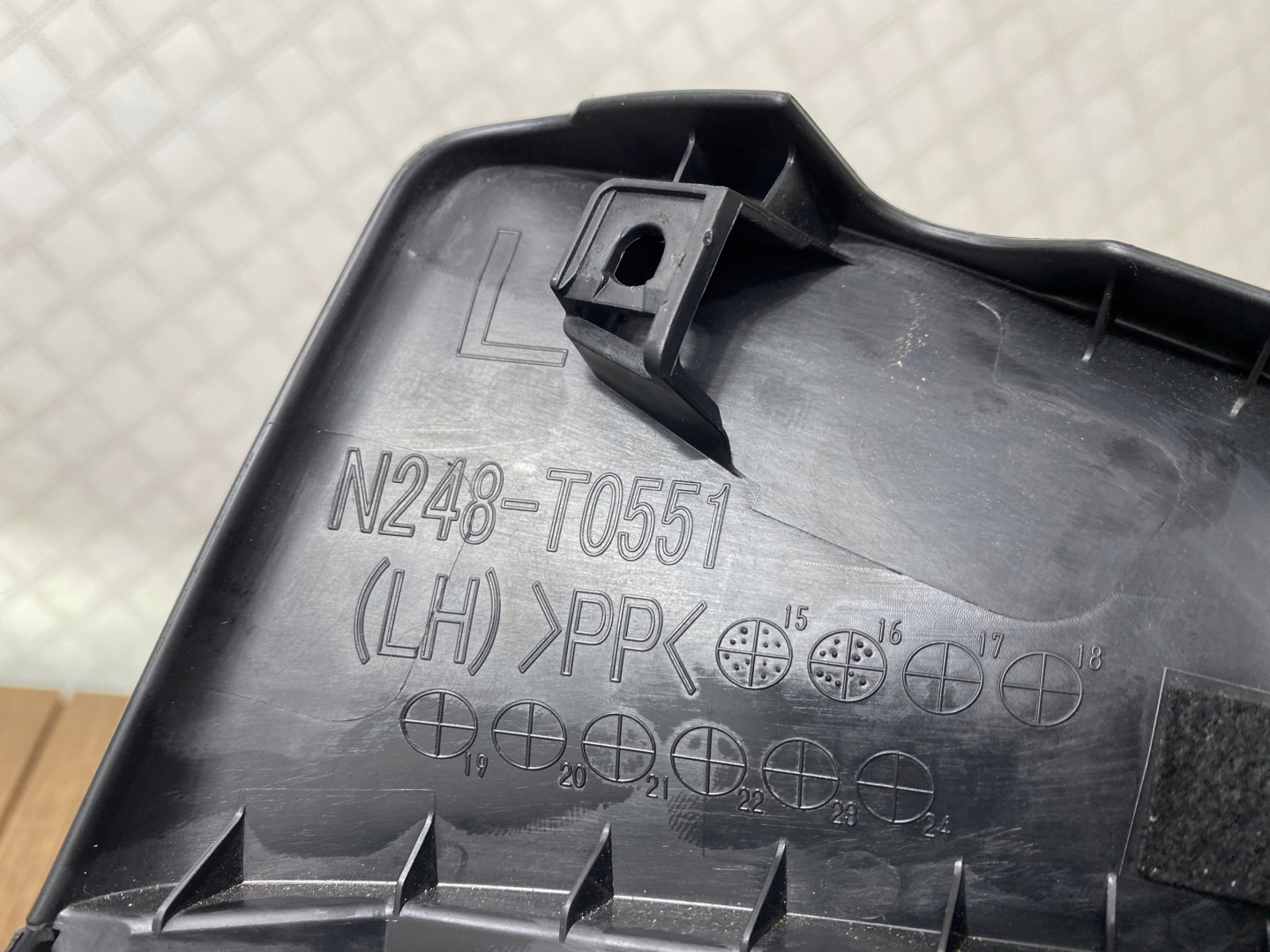 MAZDA MX-5 ND 2015-2024 cover rear left PANEL N248T0551 LH