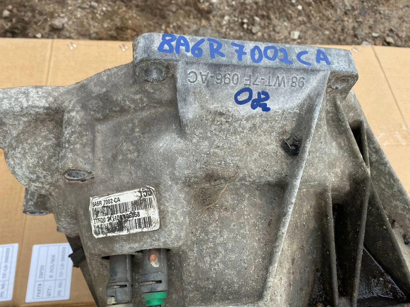 FORD FIESTA MK7 complete gearbox, 8A6R7002CA