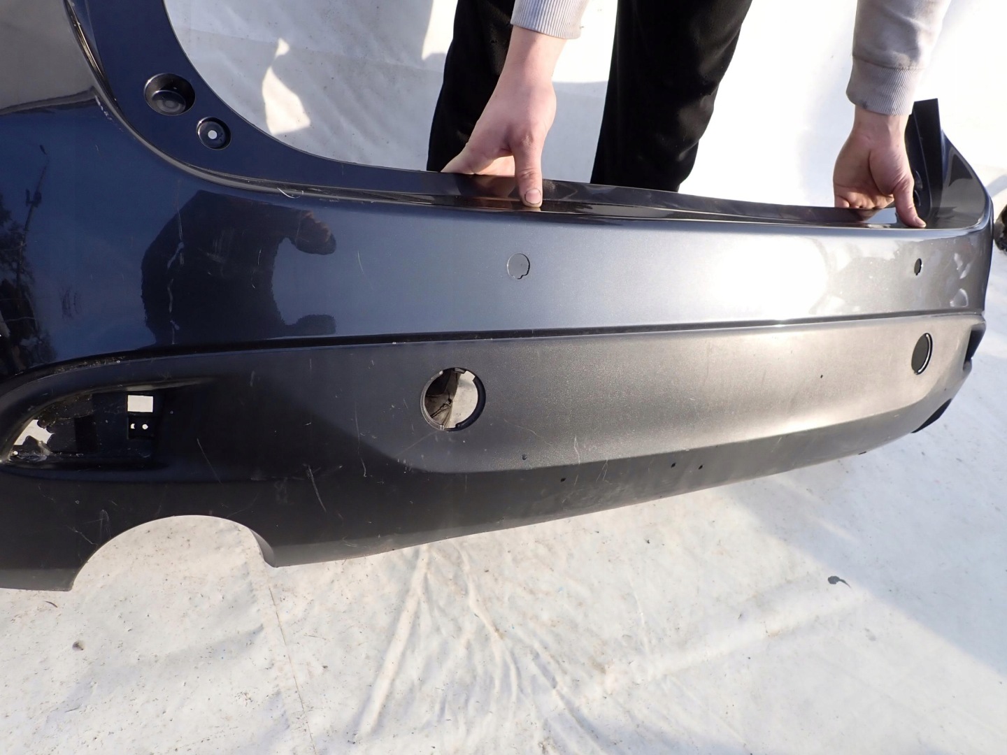 MAZDA 3 III HB 13-16 bumper rear part rear PDC
